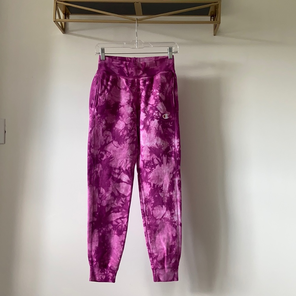 Champion *rare* tie-dye sweatpants